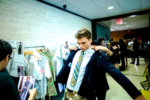 Mark McNairy 2013 Spring/Summer Backstage Visuals