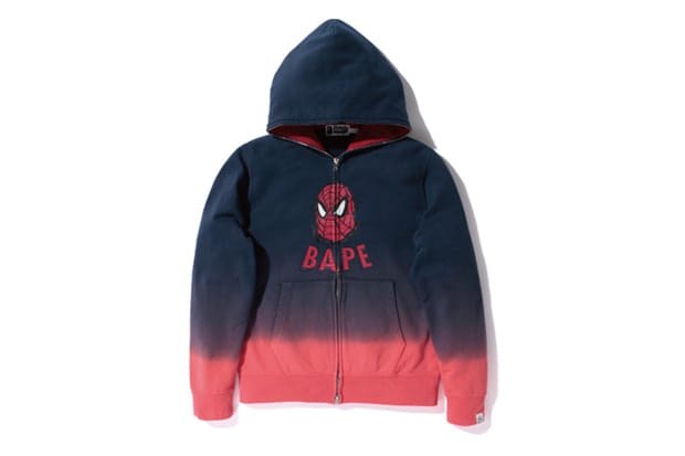 bape marvel hoodie