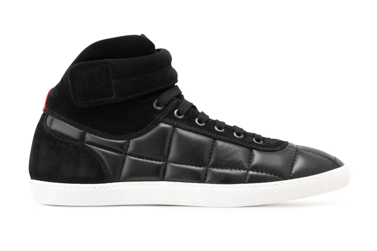 Moncler Gamme Bleu Leather Sneaker