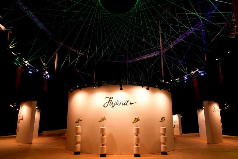 Nike Reveals Flyknit Collective Feather Pavilion @ Beijing Design Week