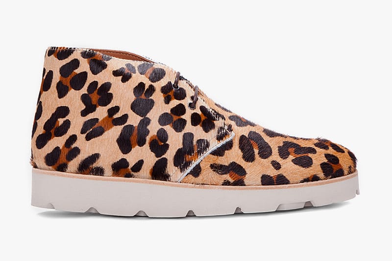 Opening Ceremony Leopard Print Calf-Hair M6 Shoes