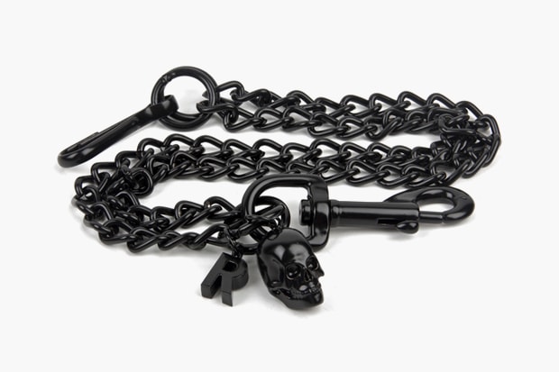 Raf Simons Black Skull Keychain