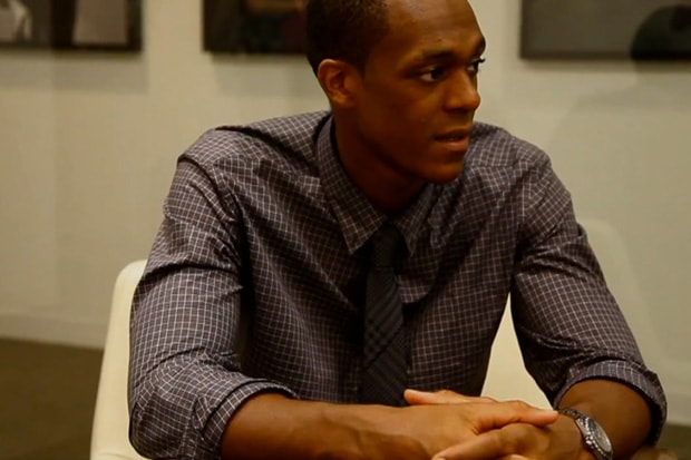 Rajon Rondo of the Boston Celtics Interns at GQ