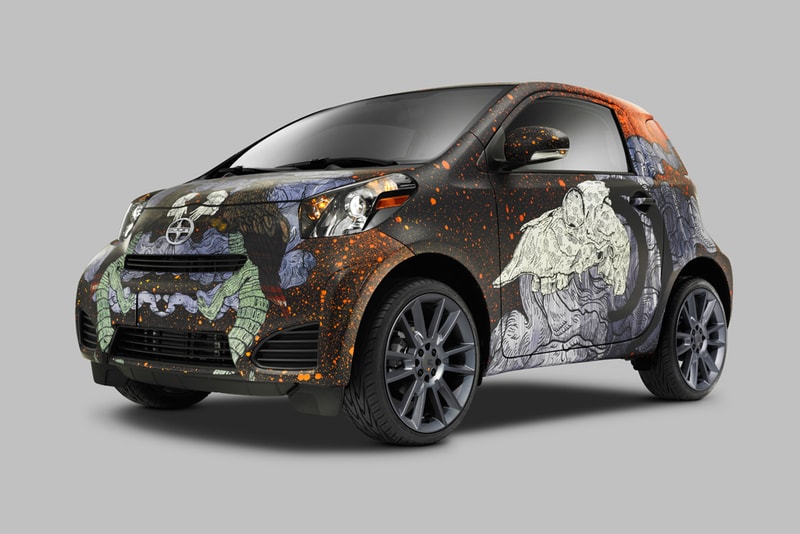 Scion Celebrates 10 Years of Supporting the Arts with "Live It. Learn It. Love It." Art Cars