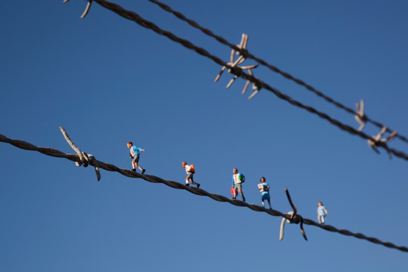 Slinkachu "Global Model Village" Exhibition @ Andipa Gallery and Broome Street Gallery