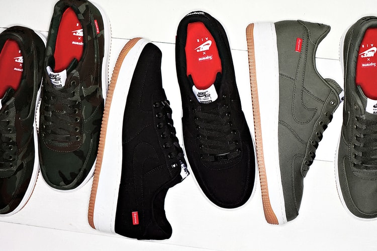 Supreme x Nike Air Force 1 2012
