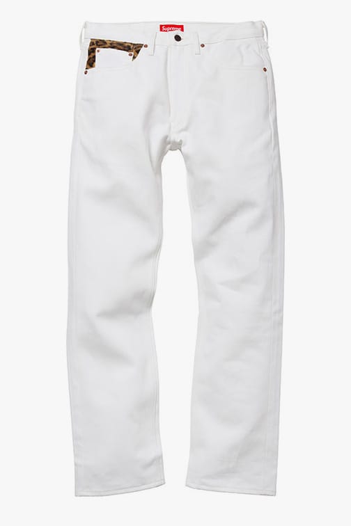 supreme white pants