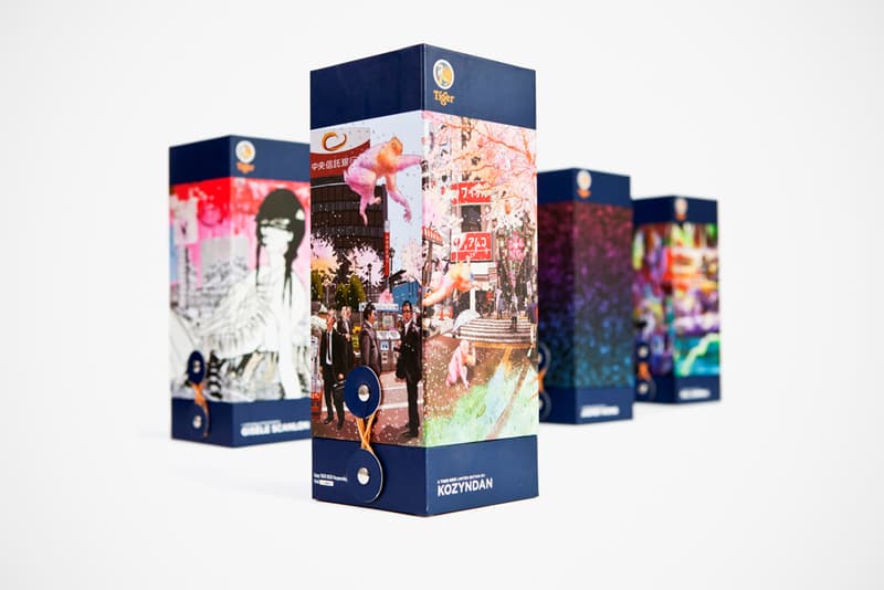 Tiger Beer Artist Series featuring Jasper Wong, Will Barras, Kozyndan and Gisele Scanlon