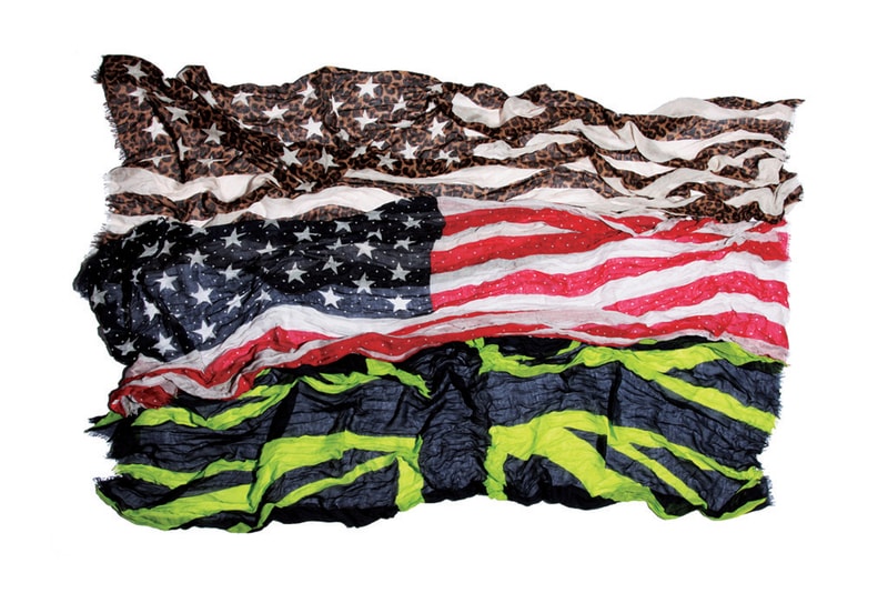 uniform experiment FLAG STOLE