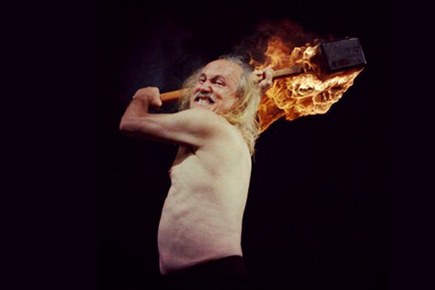 Watch a Slow Motion Phantom Video of a Deranged Man Smashing Stuff