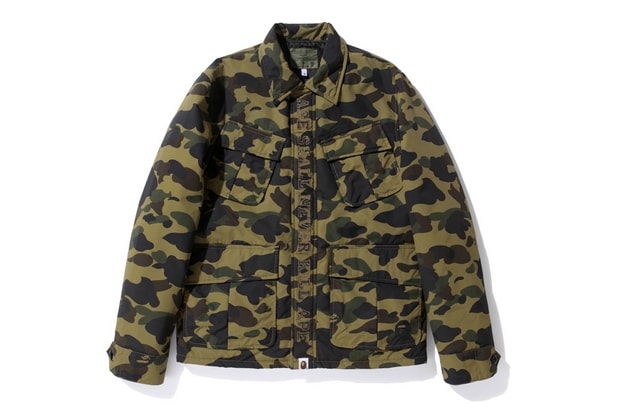 A Bathing Ape 2012 Winter 1ST CAMO ARMY JUNGLE FATIGUE SHIRT