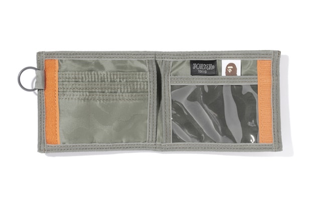 A Bathing Ape x Porter Jacquard ABC Wallet