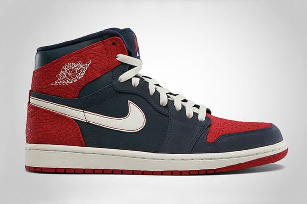 Air Jordan 1 High - Obsidian/Gym Red