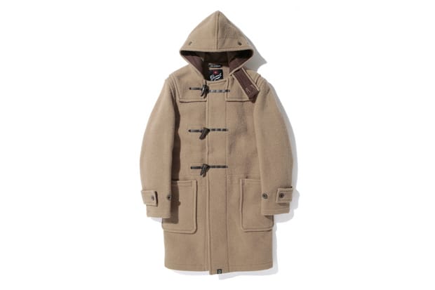 A Bathing Ape x Gloverall Monty Duffle Coat
