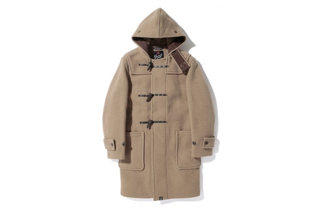 A Bathing Ape x Gloverall Monty Duffle Coat