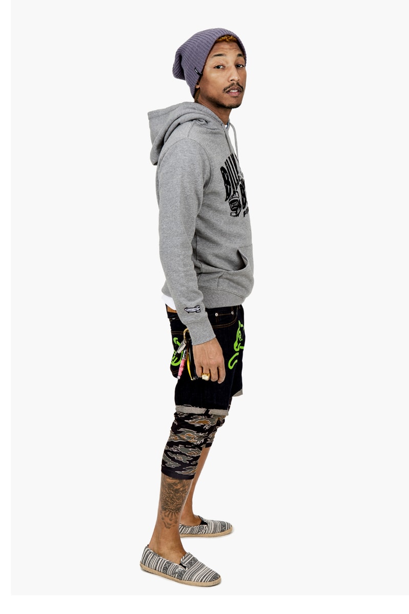 Billionaire Boys Club x Fingercroxx 2012 Fall/Winter 10th Anniversary Lookbook featuring Pharrell Williams