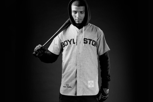Boylston Trading Company x Mitchell & Ness “Coin & Leaf League” Vintage Baseball Jersey