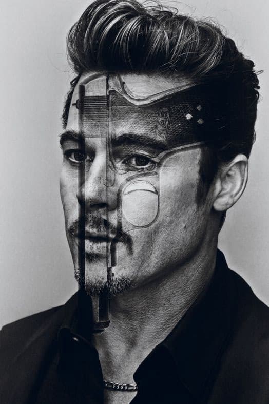 Brad Pitt Shows Multiple Personalities for Interview Magazine's October/November 2012 Issue