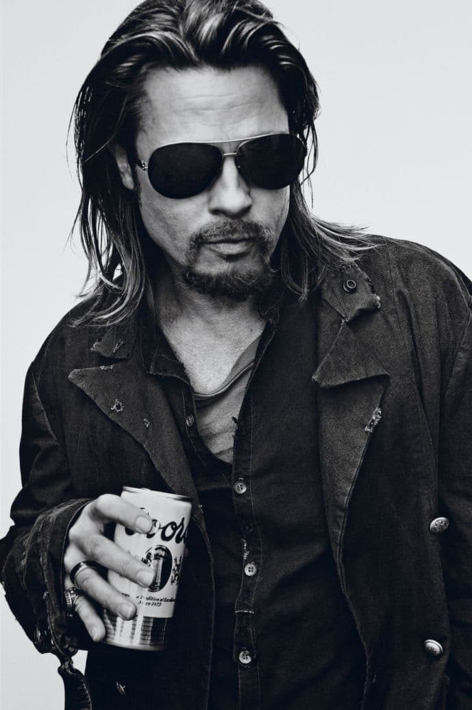 Brad Pitt Shows Multiple Personalities for Interview Magazine's October/November 2012 Issue