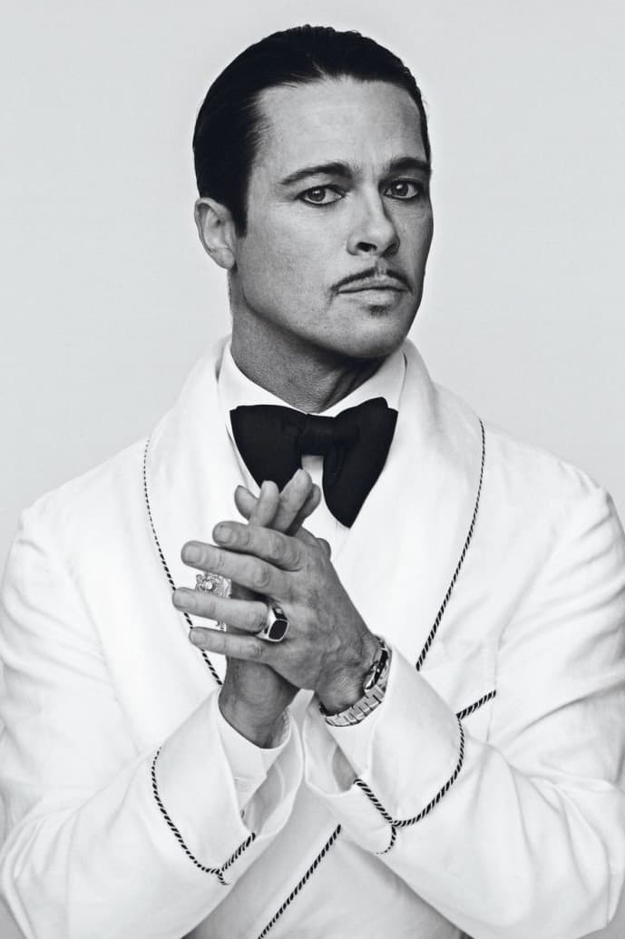 Brad Pitt Shows Multiple Personalities for Interview Magazine's October/November 2012 Issue