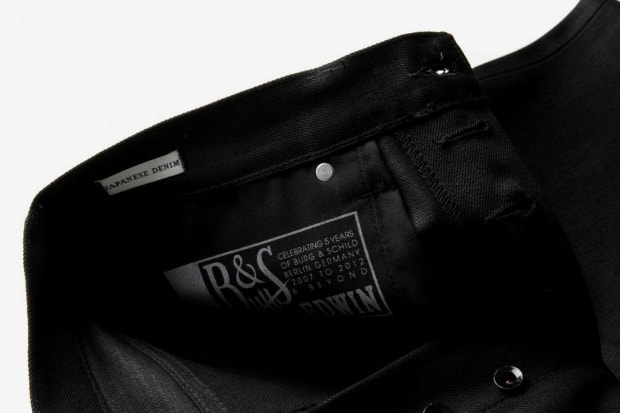 Burg & Schild x Edwin 14oz Black Selvedge Kaihara Denim
