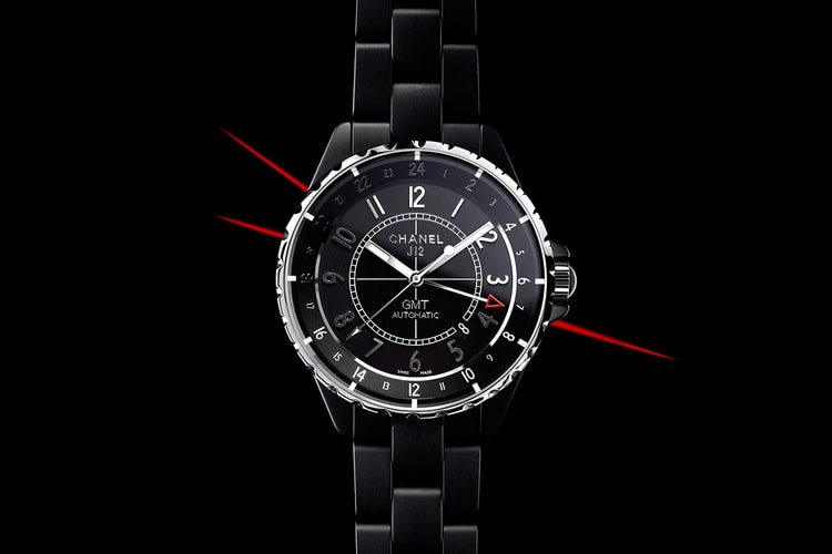 Chanel 2012 J12 GMT Matte Black Watch