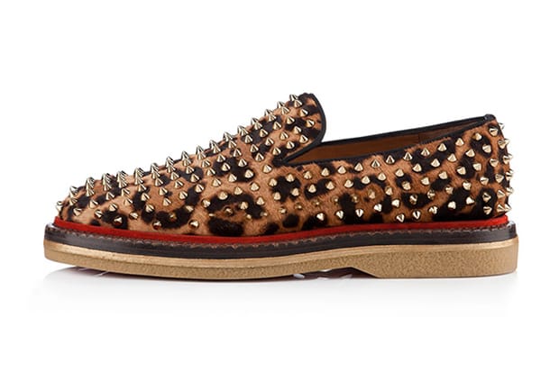 Christian Louboutin 2012 Fall/Winter Fredapoiters Printed Pony Hair Loafer