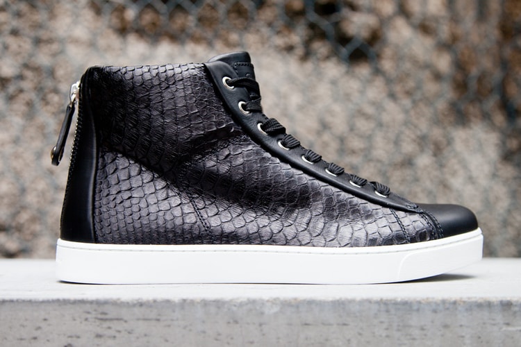 Gianvito Rossi 2012 Fall/Winter Leather Woven Sneaker