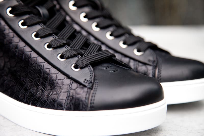 Gianvito Rossi 2012 Fall/Winter Leather Woven Sneaker