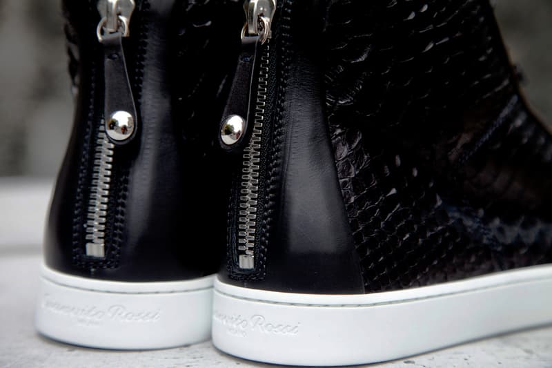 Gianvito Rossi 2012 Fall/Winter Leather Woven Sneaker