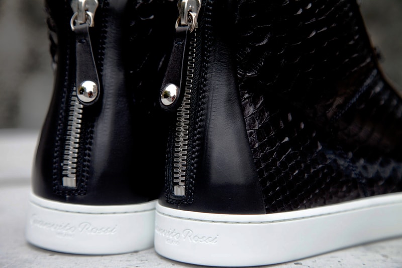 Gianvito Rossi 2012 Fall/Winter Leather Woven Sneaker