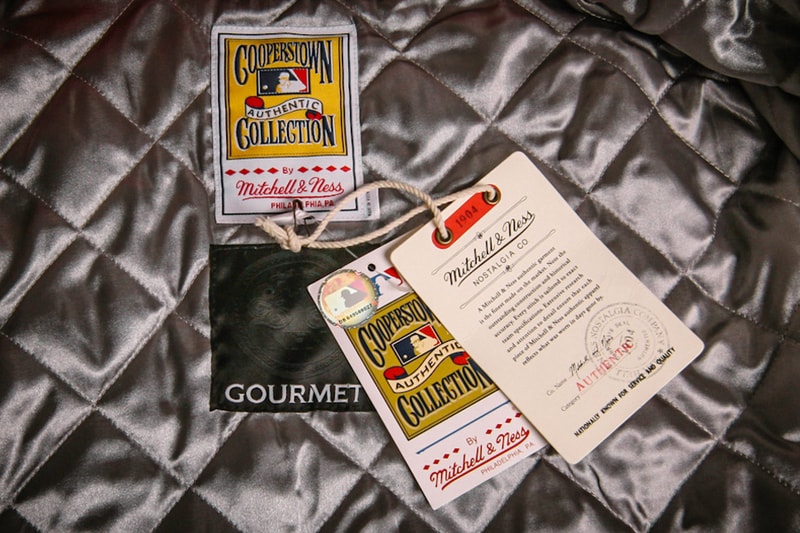 Gourmet x Mitchell & Ness Vintage Satin Jacket 