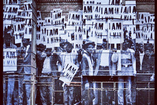 JR “I Am a Man” Mural in Washington, D.C.
