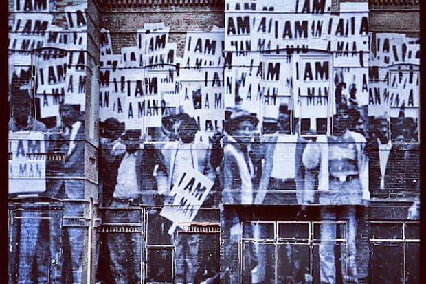 JR “I Am a Man” Mural in Washington, D.C.