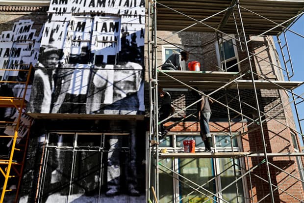 JR “I Am a Man” Mural in Washington, D.C.