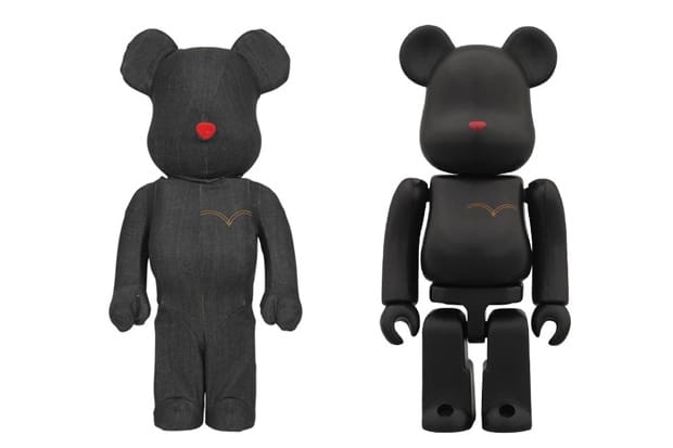 Levi's x Medicom Toy Black Denim Bearbrick