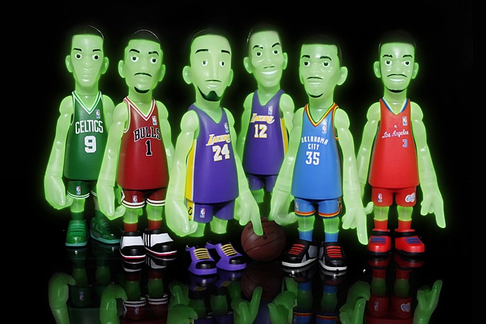 MINDstyle for BAIT NBA Glow-in-the-Dark Collectible Figure Set