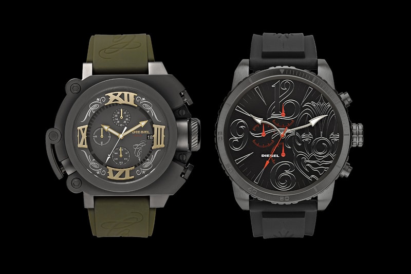 Diesel Launches First-Ever Watch Collaboration and “Time 2 Ride” Video Series with Mister Cartoon  