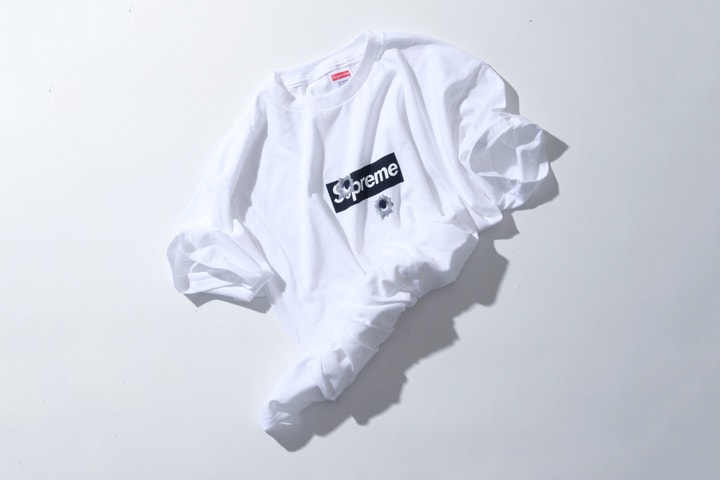 Nate Lowman x Supreme Shibuya Exclusive T-Shirt