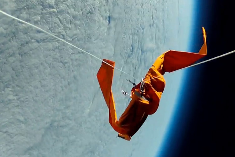 oki-ni Celebrates New Website by Launching Their Product Into the Stratosphere