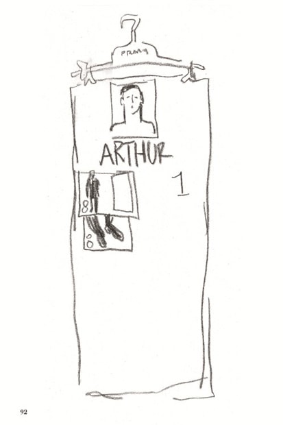 Prada Fall/Winter 2012 Presented Through Illustrator Richard Haines: Il Palazzo