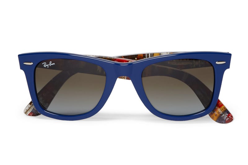 Ray-Ban Print-Lined Wayfarers