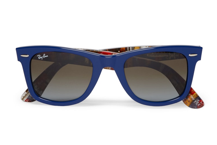Ray-Ban Print-Lined Wayfarers