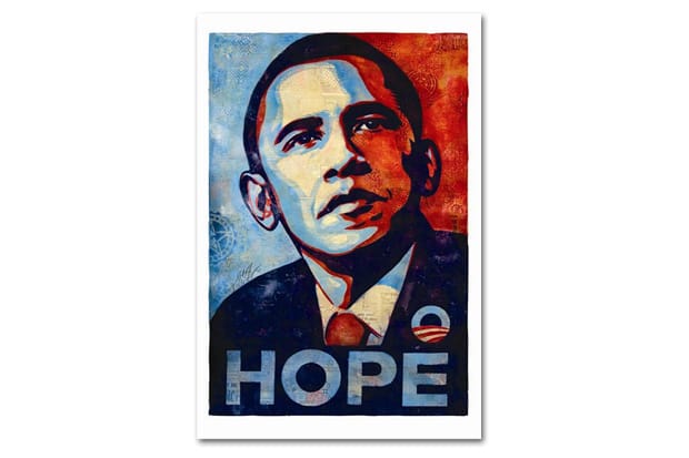Shepard Fairey Discusses How the “Hope” Poster Would Appear in 2012 Along with Redesigning The Rolling Stones