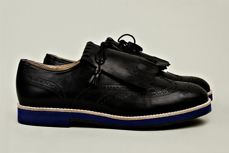 T&F Slack Shoemakers Kiltie Golf Shoe