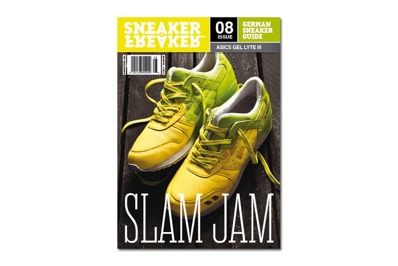 Slam Jam x ASICS 2012 Gel Lyte III Covers Latest Issue of Sneaker Freaker