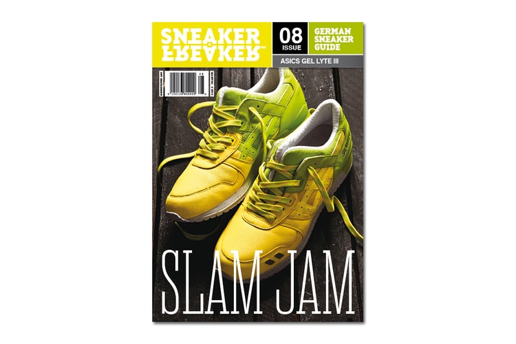 Slam Jam x ASICS 2012 Gel Lyte III Covers Latest Issue of Sneaker Freaker