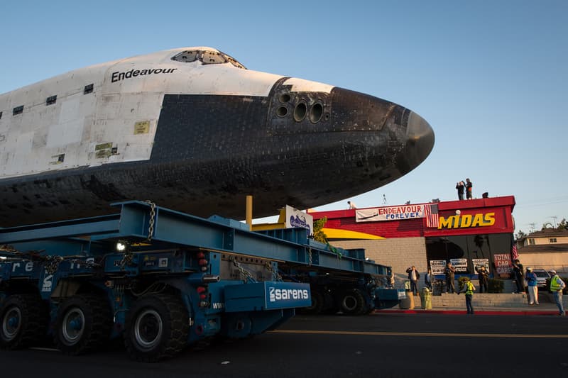 Space Shuttle Endeavour's Transition into Retirement