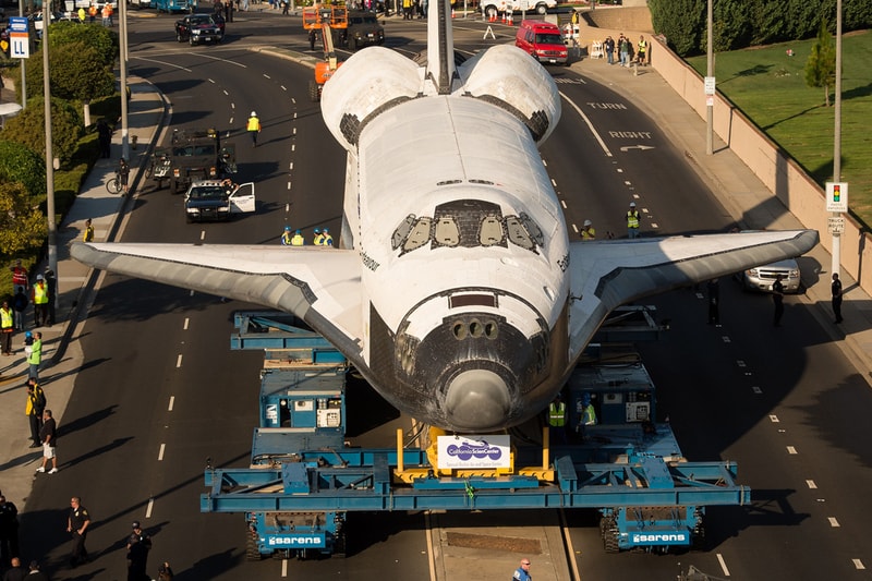 Space Shuttle Endeavour's Transition into Retirement
