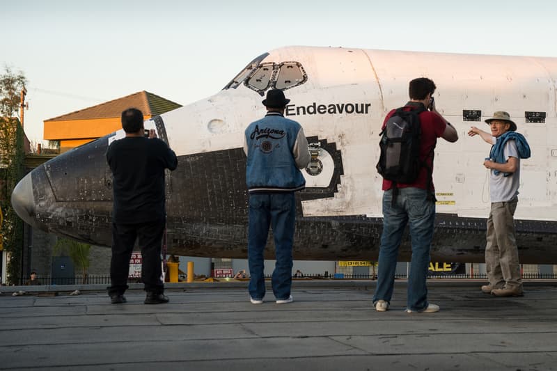 Space Shuttle Endeavour's Transition into Retirement